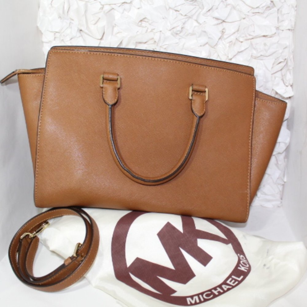 Michael Kors Large Selma Satchel - Picture 2 of 12